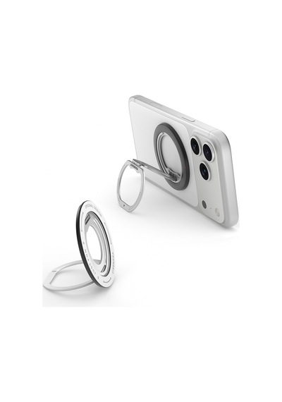 Youngkit Magnetik 360 Derece Dönebilen Dual Fold Rotating Serisi Parmak Ring Stand Siyah