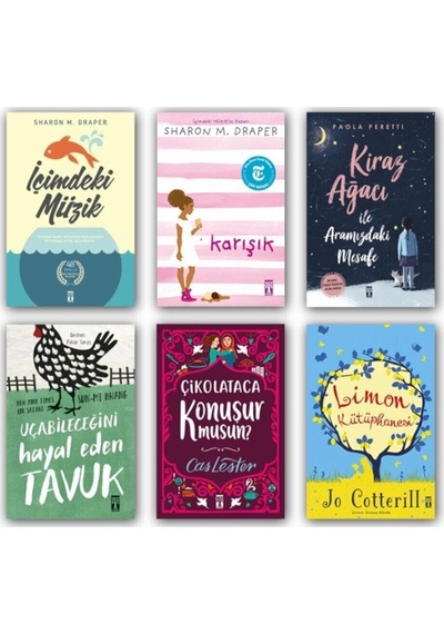 Içimdeki Müzik - Karışık - Limon Kütüphanesi - Kiraz Ağacı Set 6 Kitap Sharon M. Draper