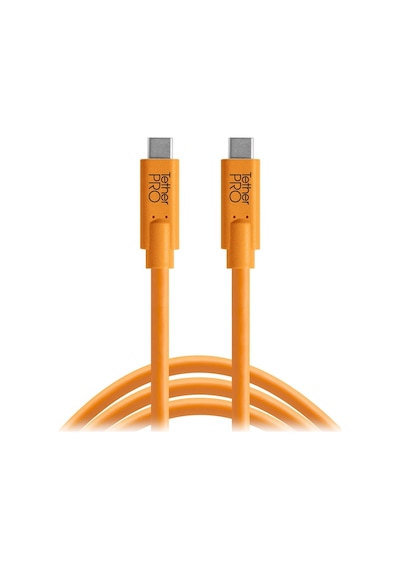 Tether Tools CUC15-ORG 4.6m USB Kablosu (USB-C - USB-C)