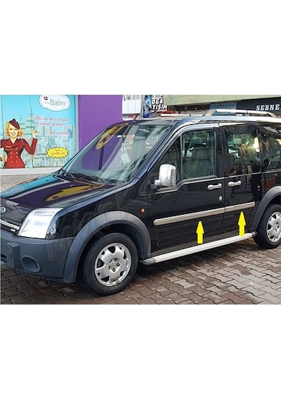 Woc Chrome Ford Connect Krom Yan Kapı Çıtası 2002-2014 4 Parça  Pa