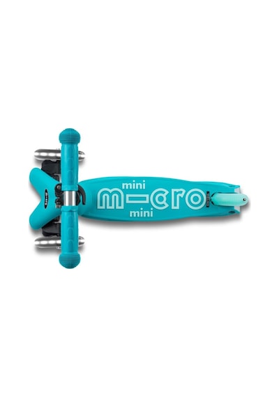 Mini Micro Scooter Deluxe Foldable Led Aqua Mcr.mmd198 Mavi