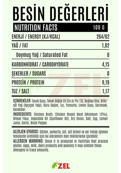 Tavuk Suyu Çorbası 3 Adet 480 Ml Tavuk Göğüs Etli, Yüksek Proteinli, Geleneksel Çorba