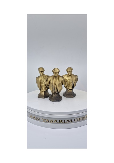 Thomas Shelby 10 Cm Büst Figür Peaky Blinders Kardeşler 3 Lu Set