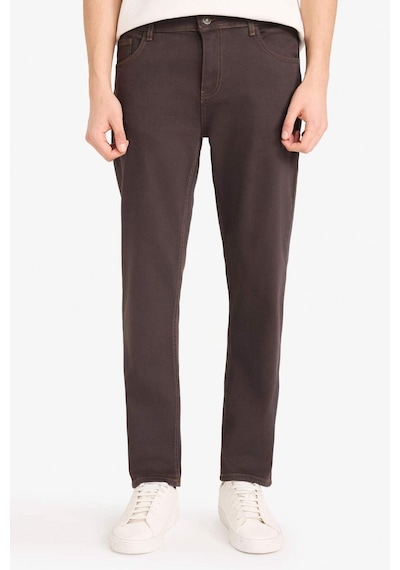 Defacto Regular Fit Düz Paça Pantolon G6925ax25wnbn192 Kahve-bn192