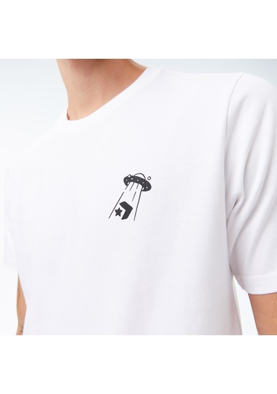 Converse Erkek Beyaz T-shirtcvm5t185