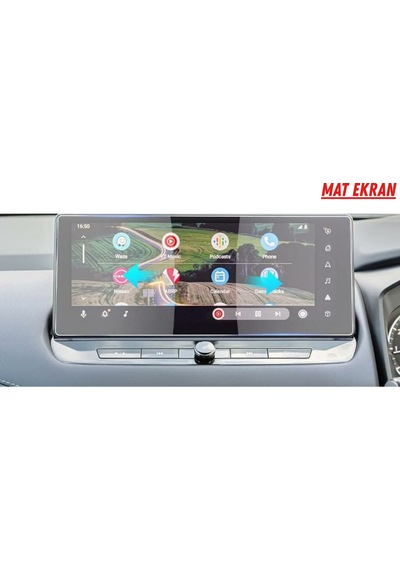 Nissan Qashaqai 2026 Navigasyon Ve Multimedya Uyumlu Mat Ekran Koruyucu