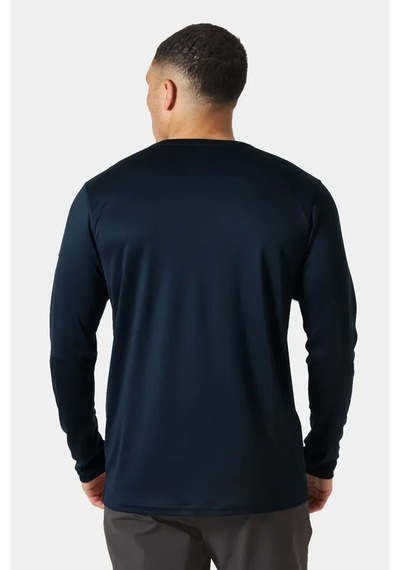 Helly Hansen Hh Tech Crew Ls 2.0 Uv Üst Hha.49582 597 Lacivert