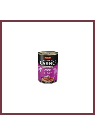Storeşahin Grancarno Senior Sığır Etli Kuzulu Yaşlı Köpek Konservesi 400 Gr Shn0720