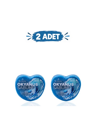 Dr.cleanıng - 9 - - Okyanus Sünger Sabun 135 Gr - 2 Adetlık - Shophnrl - Set Ürün Diğer