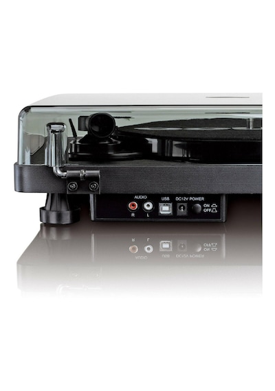 Lenco L-30Bk Ahşap Usbli Mp3E Kayıt Özellikli Pikap Plak Çalar