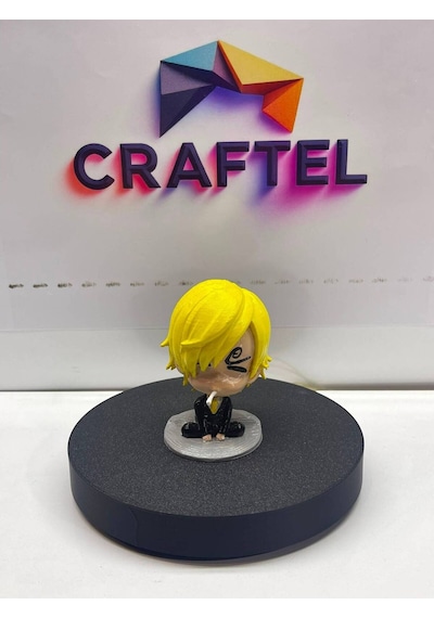 One Piece Sanji 8 Cm Koleksiyonluk Anime Chibi Mini Figür