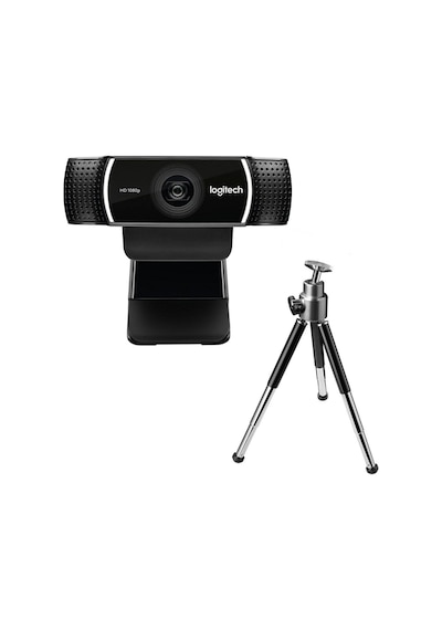 Logıtech 960-001088, C922, Pro Strem 1080p/30 Fps, Otomatik Işık Düzeltimi, Dahili Çift Mikrofonlu,