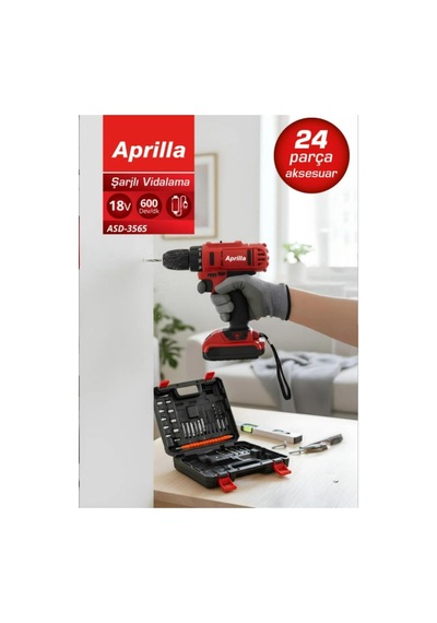 Tr Asd-3565 Şarjlı Vidalama 24 Parça Aksesuar Seti