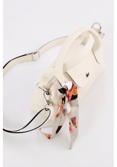 Kumru Studio Luna Krem Mini Bag Kadın Omuz Çantası