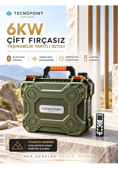 Exclusive 6kw Su Geçirmez Offroad Webasto Tipi Dizel Ortam Isıtıcı - 12v/24v/220v