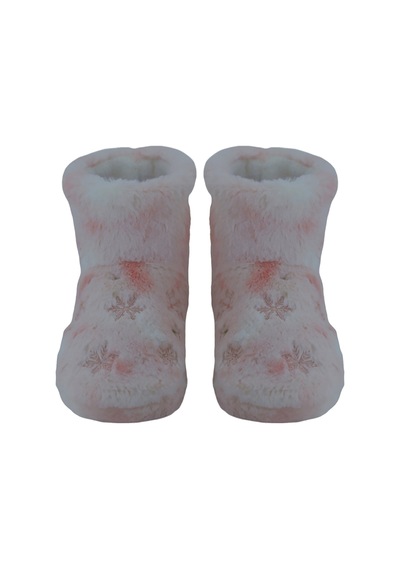 Chirpy Snowflake Kadın Unicorn Panduf 36-41 - 6 Adet Tarı Beyaz - Pembe