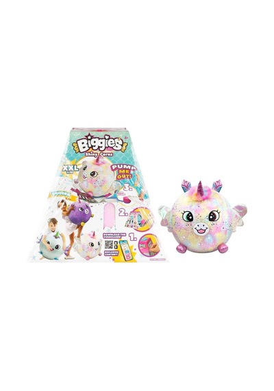 Biggies Şişme Peluş Unicorn Xxl Shiny Corns S2 Beyaz
