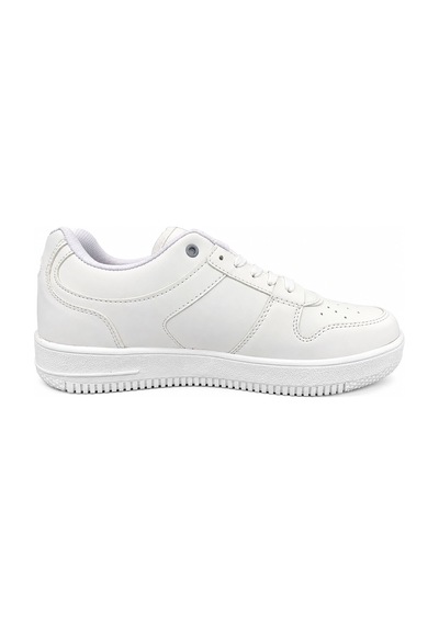 Papucumun Dünyası Unisex Bağcıklı Hafif Sport Tasarım Günlük Mevsimlik Sneaker Beyaz