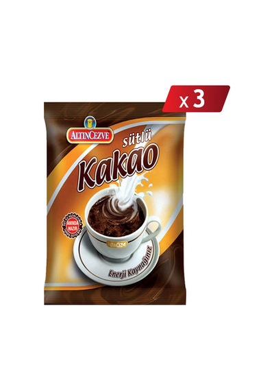 Altıncezve Sütlü Kakao 250 Gr x 3 Adet