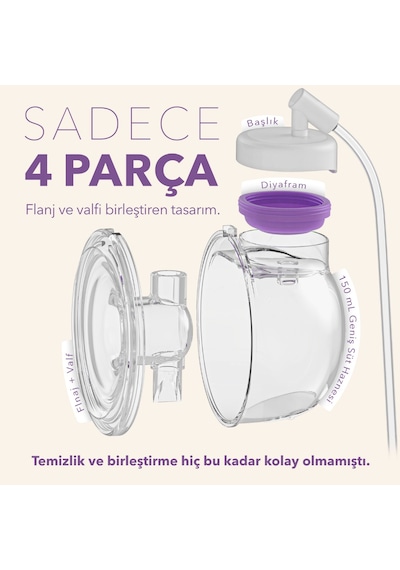 Mochi Momentum Duo Elle Serbest Göğüs Pompası