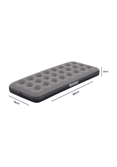 Bestway Single Tek Kişilik Şişme Yatak 185x76x22cm 671gy