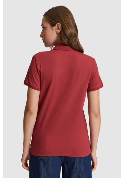 U.S. Polo Assn. U.s. Polo Assn. Kadın Vişne Tişört Basic 50321818-vr223