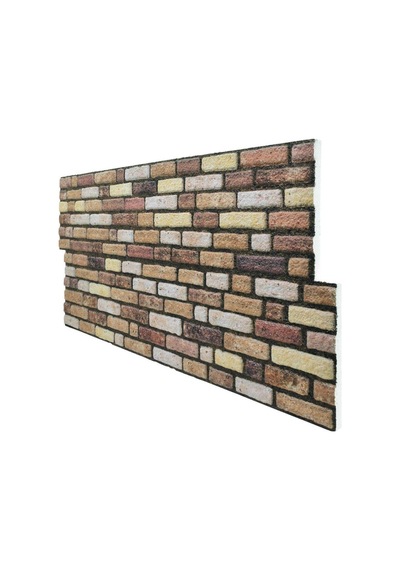 5 Adet X Minik Taş Desenli 3D Strafor Köpük Duvar Paneli (446785996)