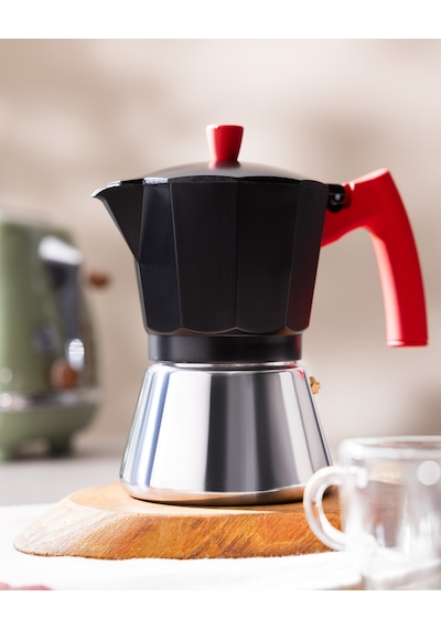 Carla Moka Pot - Çelik - 300 Ml