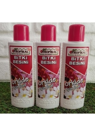 Orkide Besini 3 ADET 225 ml Bitki Besini Sıvı Bitki Besini Gübre