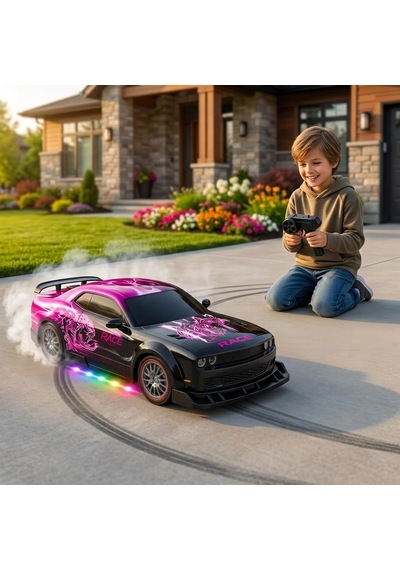 4wd Drift Arabası Mavi - Pembe