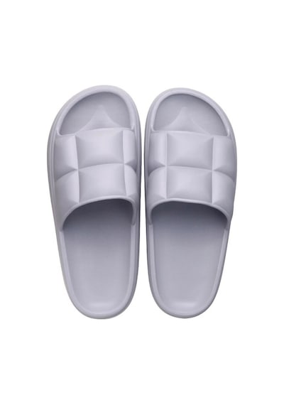Ceox 101.01 Yumuşak Tabanlı Unisex Plaj Havuz Bahçe Yazlık Terlik-Buz Gri