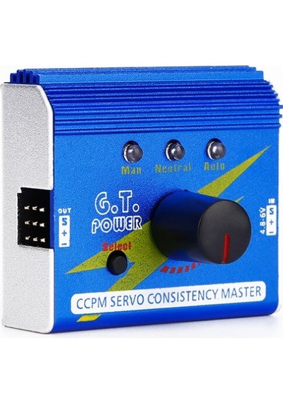 Gt Power Rc Servo & Esc Tester 1-3 Servo Ccpm