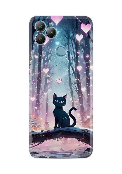 General Mobile Gm22 Kılıf Boutique Baskılı Resimli Love Cats Tree Pcode -050