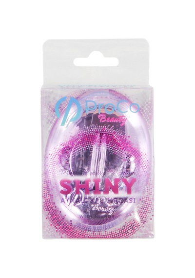 Proco Beauty Premium Shıny Kendini Temizleyen Aynalı Saç Fırçası - Compact Detangling To Go