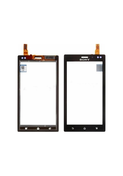 Sony Sola Mt27I Dokunmatik Siyah Panel Panel Ön Cam Sony Mt27I Do