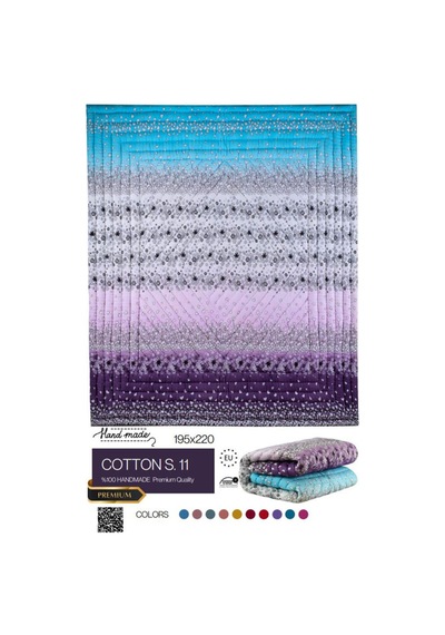 El Dikişi Çift Kişilik Emprime Yorgan Cottons.11 Cottons.11
