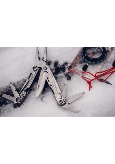Leatherman Kamp Rev Stainless Multitool Gri