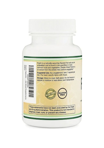 Fisetin Supplement 100 Mg 60 Kapsül