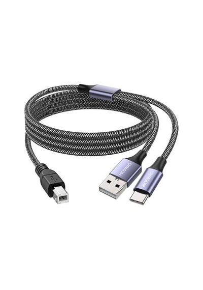 Zr361 Ads 501 Type-c 2 İn 1 Yazıcı Kablosu