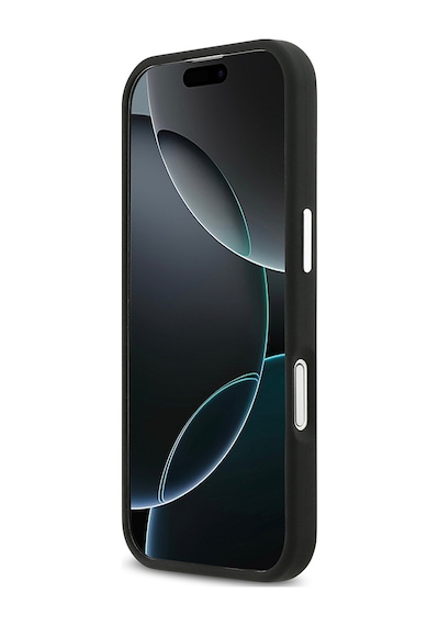 Apple Uyumlu iPhone 17 Kılıf Lacoste Lisanslı M-safeli İkonik Logolu Metal Kamera Çerçeveli Silikon Kapak Siyah Siyah