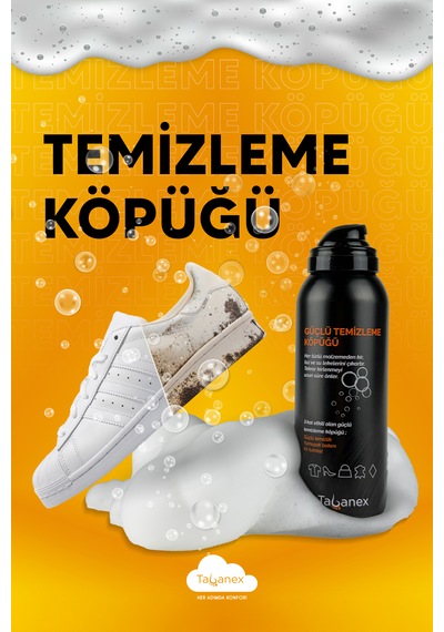 Tabanex Güçlü Temizleme Köpüğü Seti Beyaz