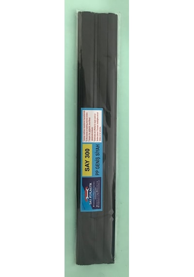 Pp Geniş Siyah Elektro Çubuk 20 Paket