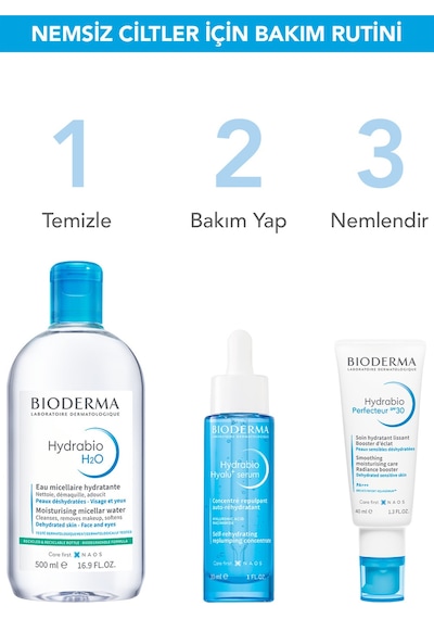 Hydrabio Perfecteur Işıltı Veren Nemlendirici Spf30 Güneş Koruyuculu Yüz Kremi Niasinamid 40 Ml