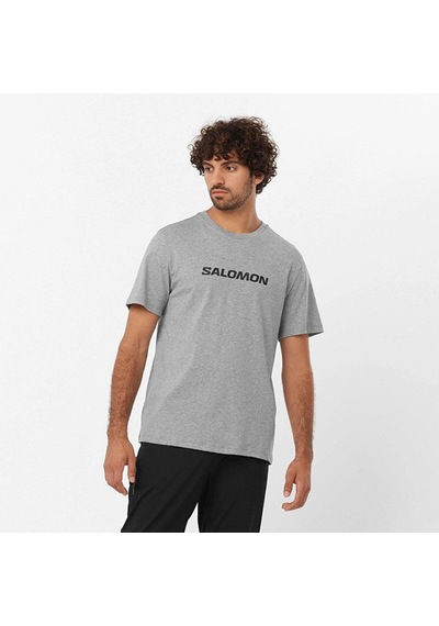 Salomon Logo Performance Erkek Tişört C-sal224560e50g01