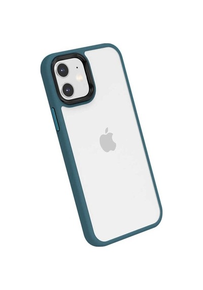 Apple Uyumlu iPhone 12 Kılıf Zore Cann Kapak Yeşil