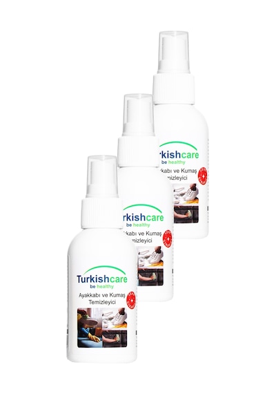 Turkishcare Ayakkabı Ve Kumaş Temizleme Spreyi 100 Ml. Üçlü Set Renksiz
