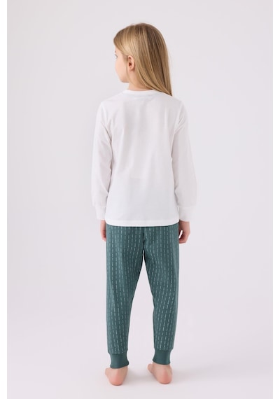 Arnetta 3050 Garson Kız Çocuk Love Uzun Kol Pijama Takım 001