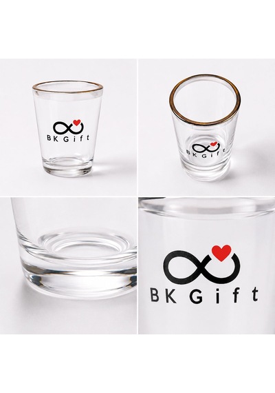 Logonuza Özel 5 Adet 50 Ml Cam Tekila Shot Bardağı Kurumsal Hediye Ve Promosyon Seti Çok Renkli