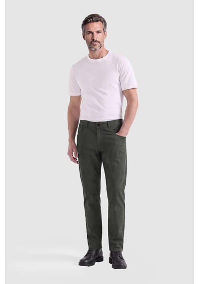 Bisse Haki Dokulu 5 Cep Erkek Pantolon Pns26k26202 49
