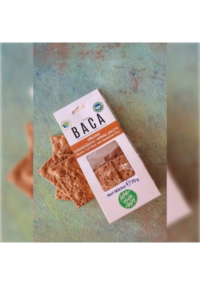Baca Organik Organik Karabuğdaylı vegan Yaprak Galeta 55 G